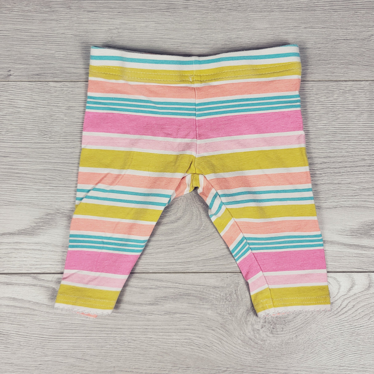 Gap multi-striped leggings. Size 6-12 months
