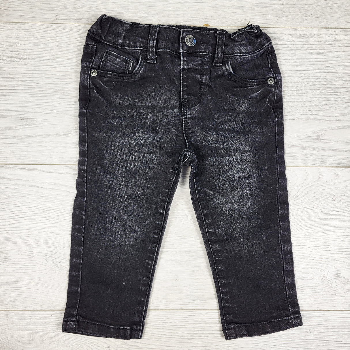 George black denim pants. Size 6-12 months