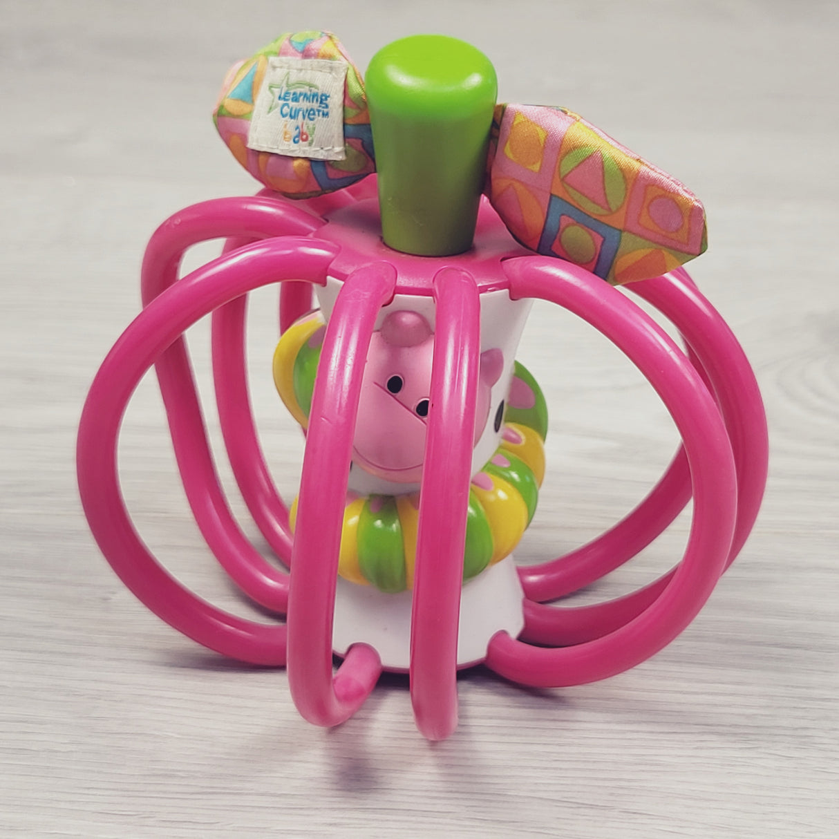 Learning Curve apple shaped teether toy