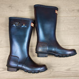 Hunter Nebula rain boots. Youth size 4 (sorry, no shipping)