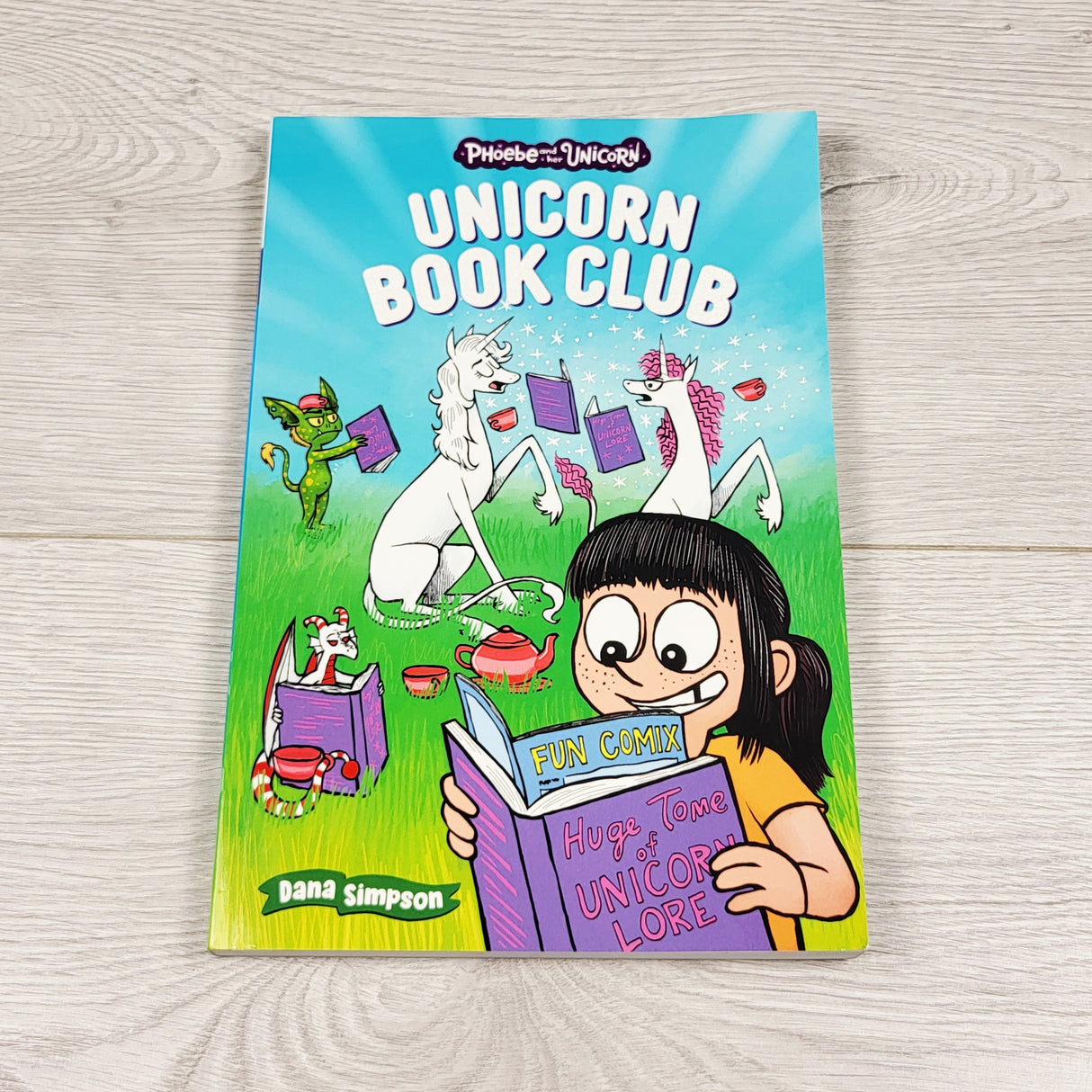 Phoebe and Her Unicorn: Unicorn Book Club. Soft cover graphic novel