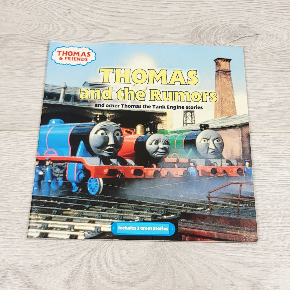 Thomas and the Rumours. Soft cover book