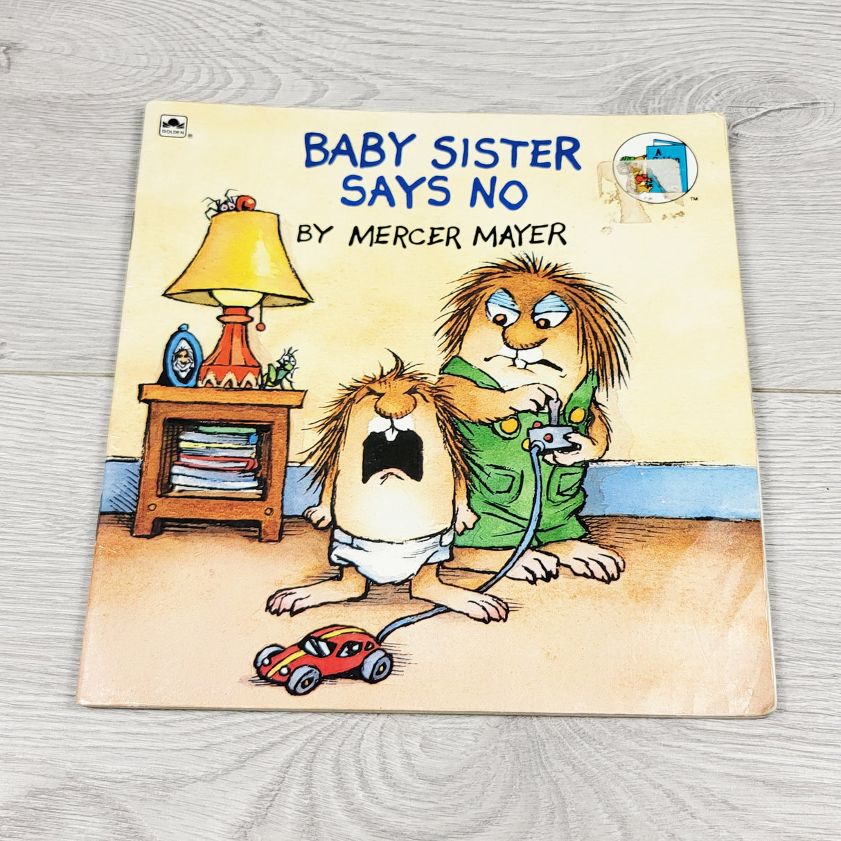 Baby Sister Says No. Soft cover book