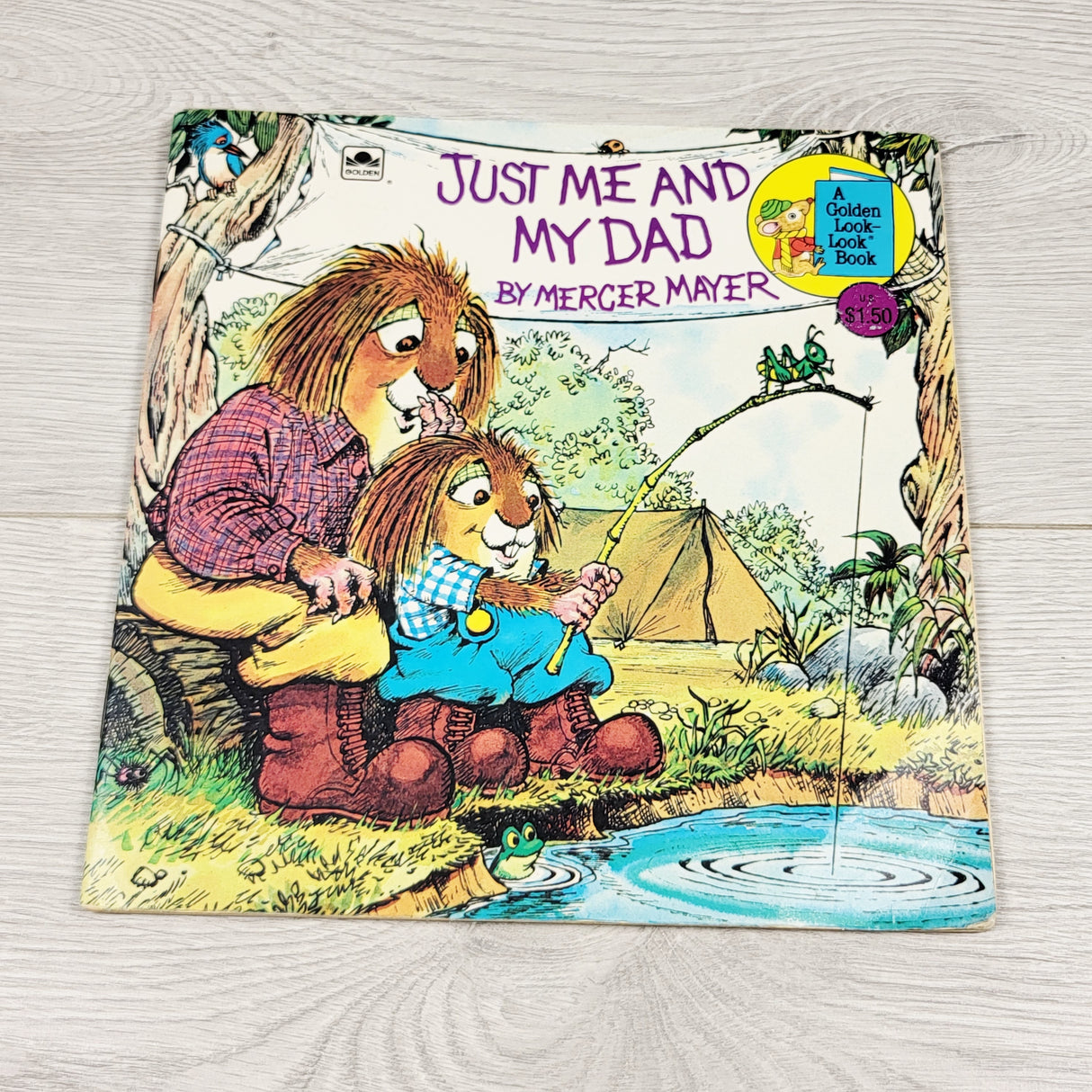 Just Me and My Dad. Soft cover book