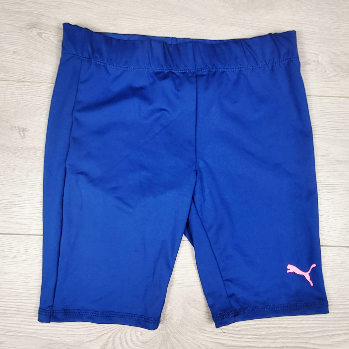 Puma blue active bike shorts. Size 10