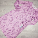 NEW - Carters purple unicorn print sleep dress. Size 12-14 Years