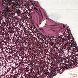 NEW - Arie by Ariella purple sequin dress. Size medium (8ish)