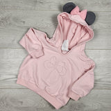 Disney Baby pink Minnie Mouse hoodie. Size 9 months