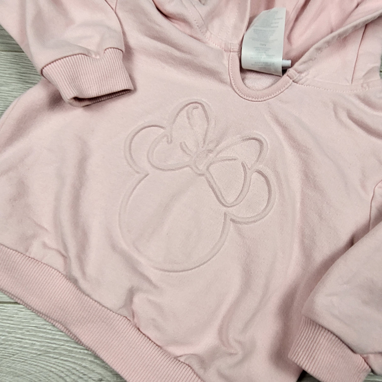 Disney Baby pink Minnie Mouse hoodie. Size 9 months