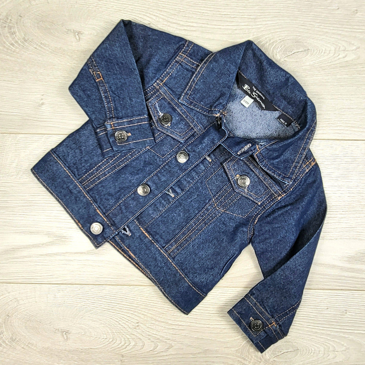 Ben Sherman denim coat. Size 3-6 months