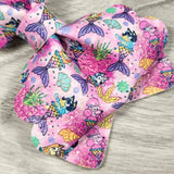 Bluey faux leather hair clip