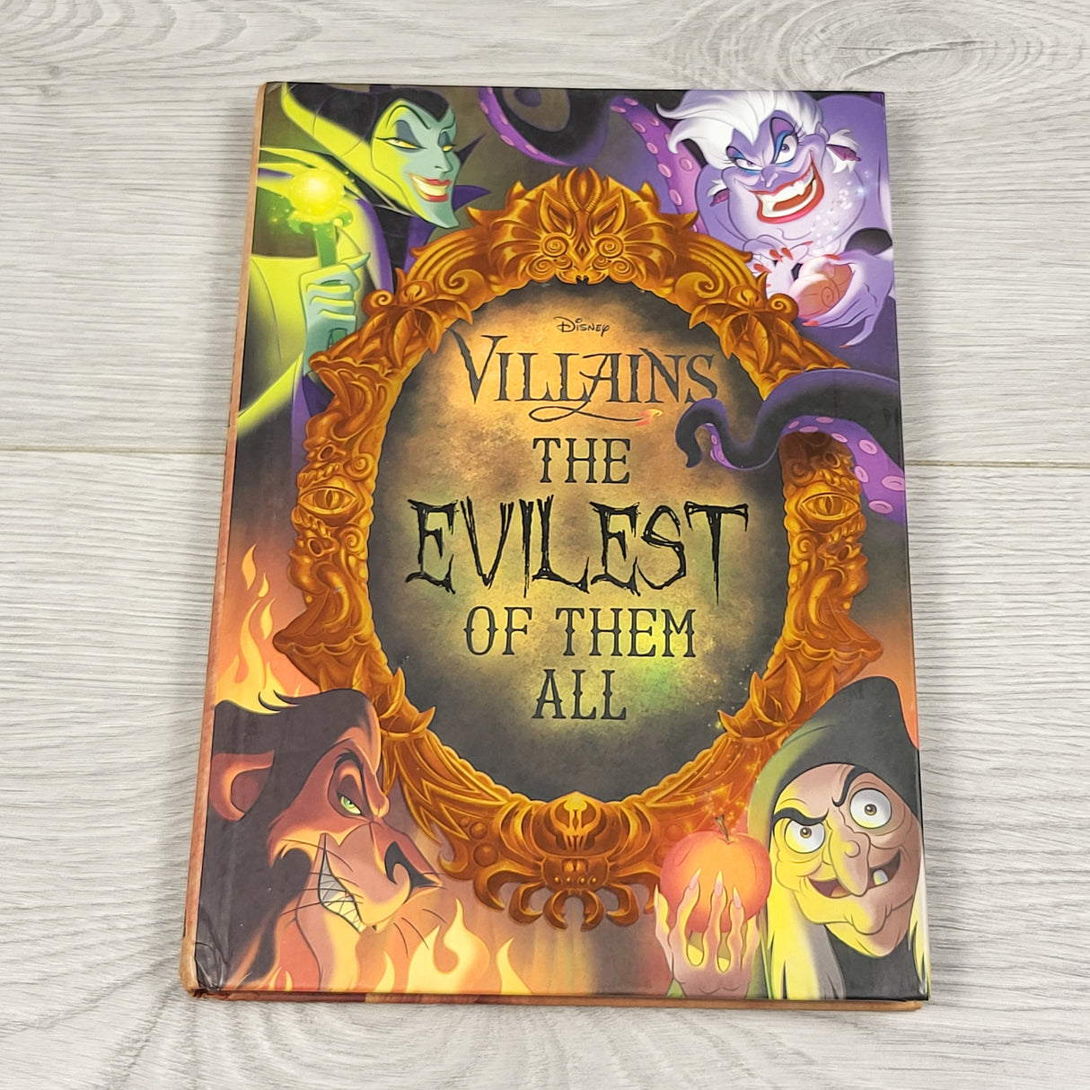 Disney Villains: The Evilest of Them All. Hardcover book