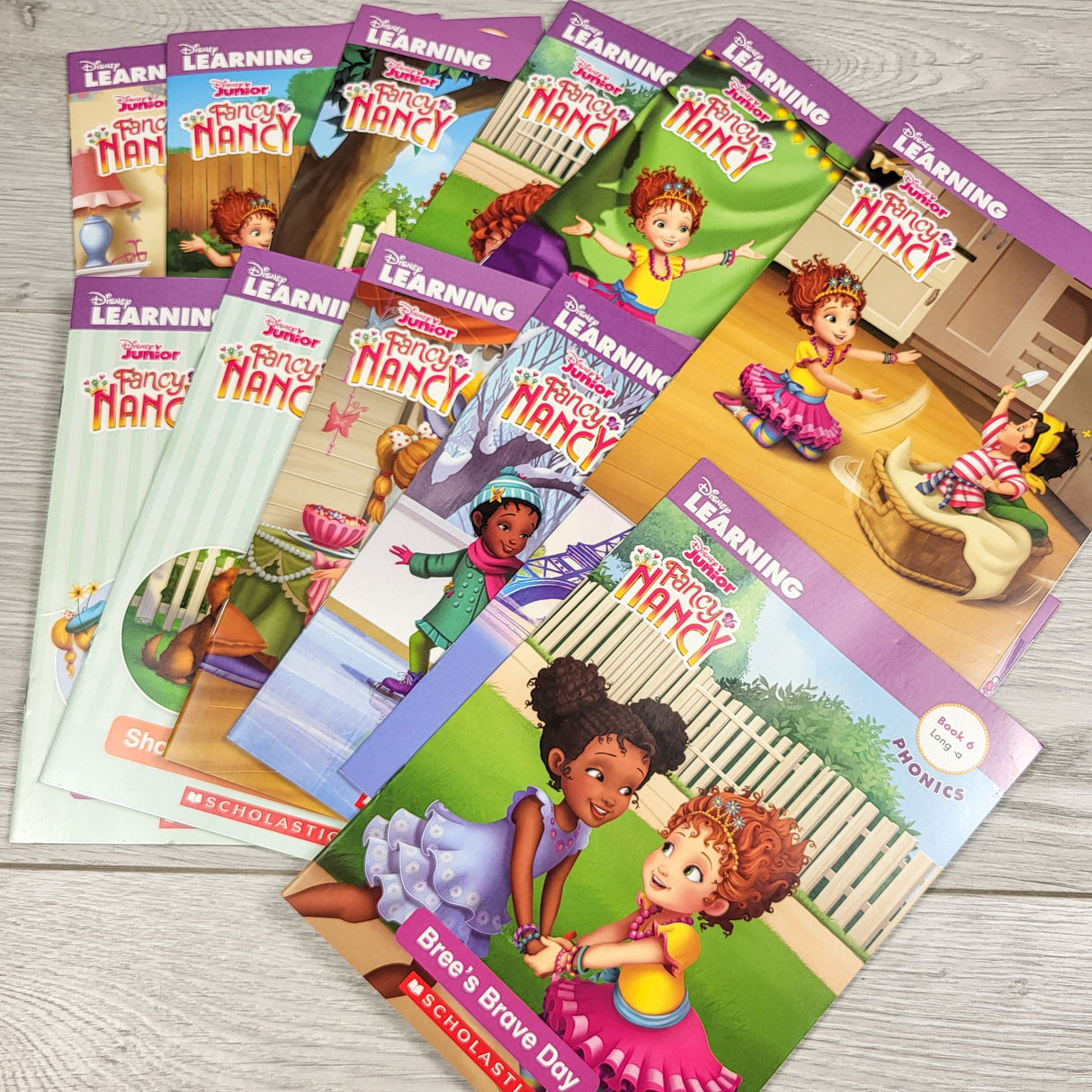 Fancy Nancy Phonics Books set