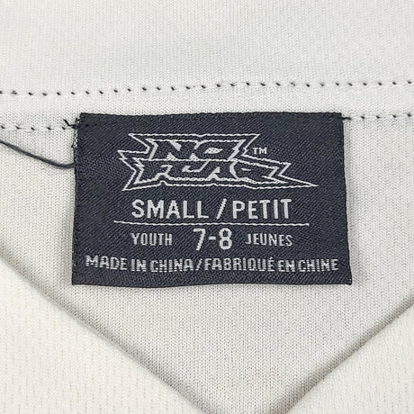 No Fear Contrast-Trim Full-Button Baseball Jersey. Size 7/8