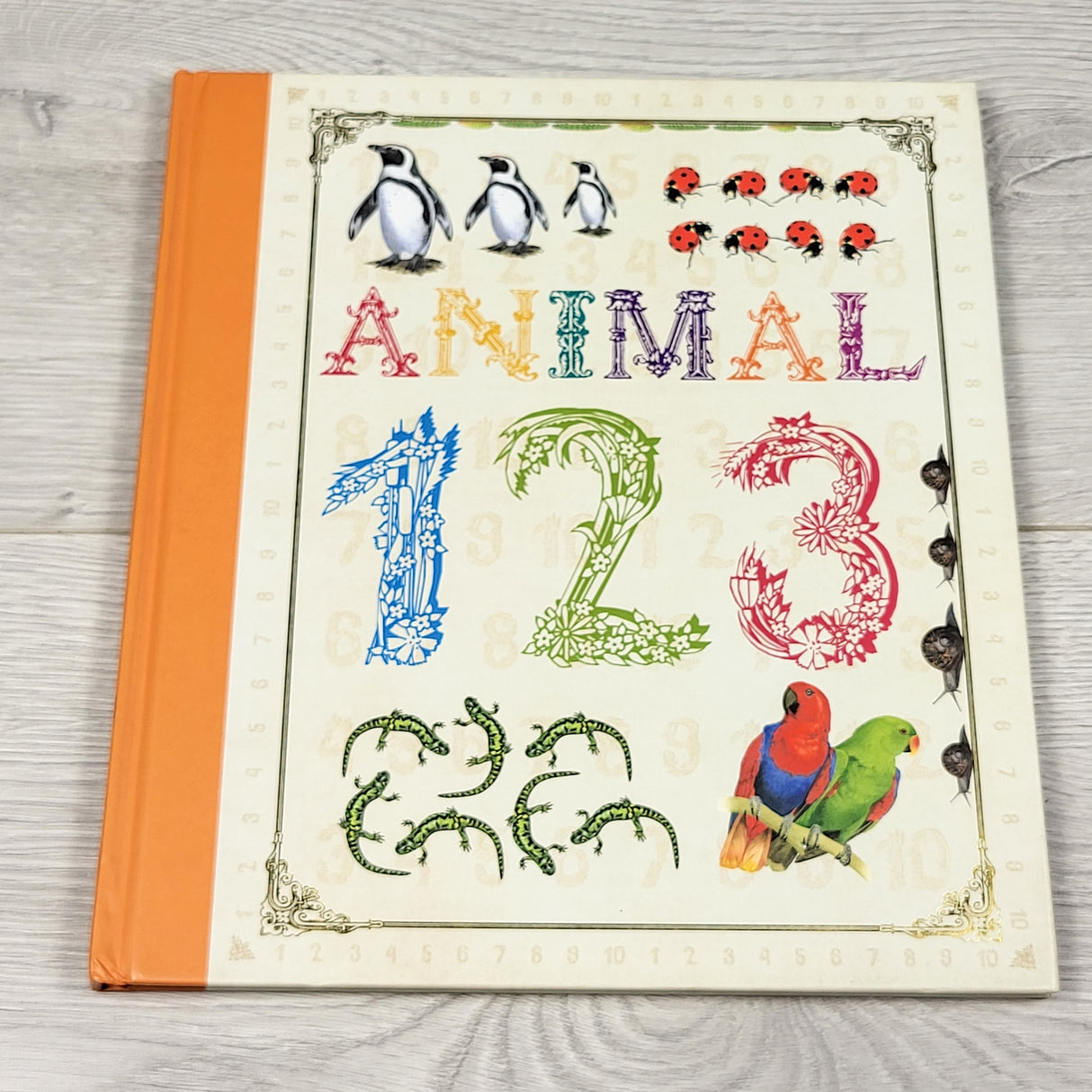 Animal 123. Hardcover book