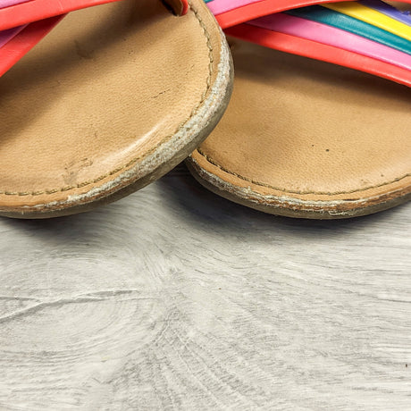 Old Navy striped strappy sandals. Size 11
