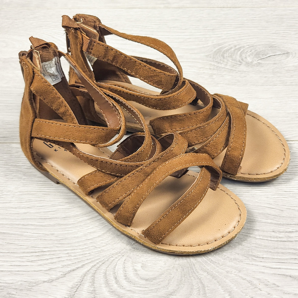 Gap brown strappy sandals. Size 11