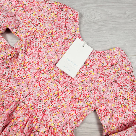 NEW - Leigh Tucker floral print dress. Size 4/5T