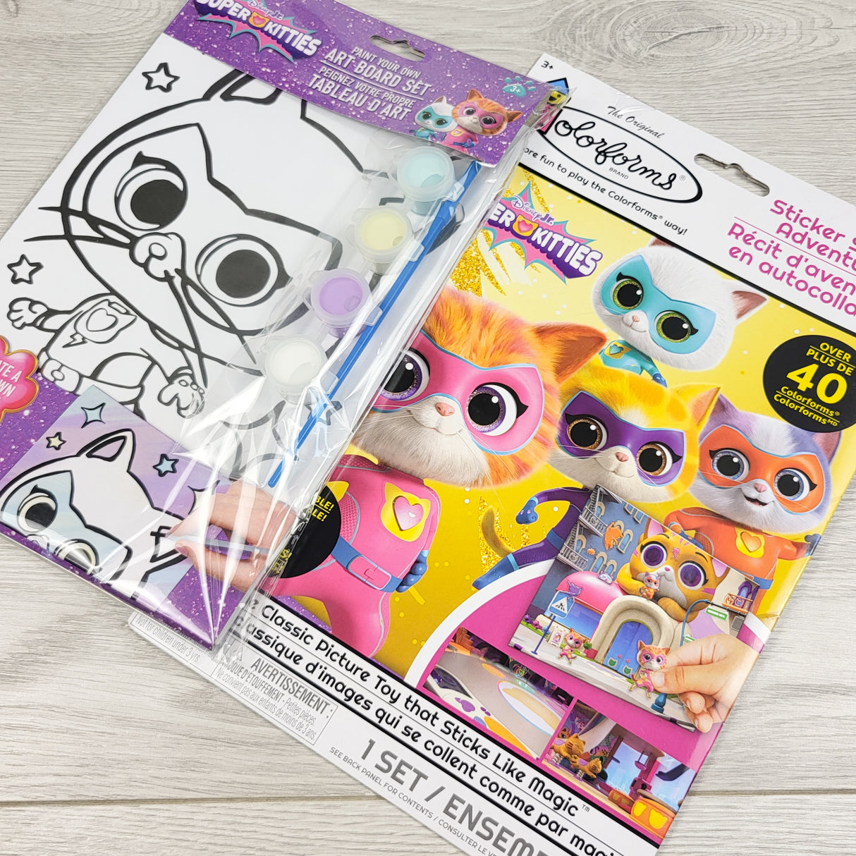 NEW - Disney Junior SuperKitties Activity Set Bundle