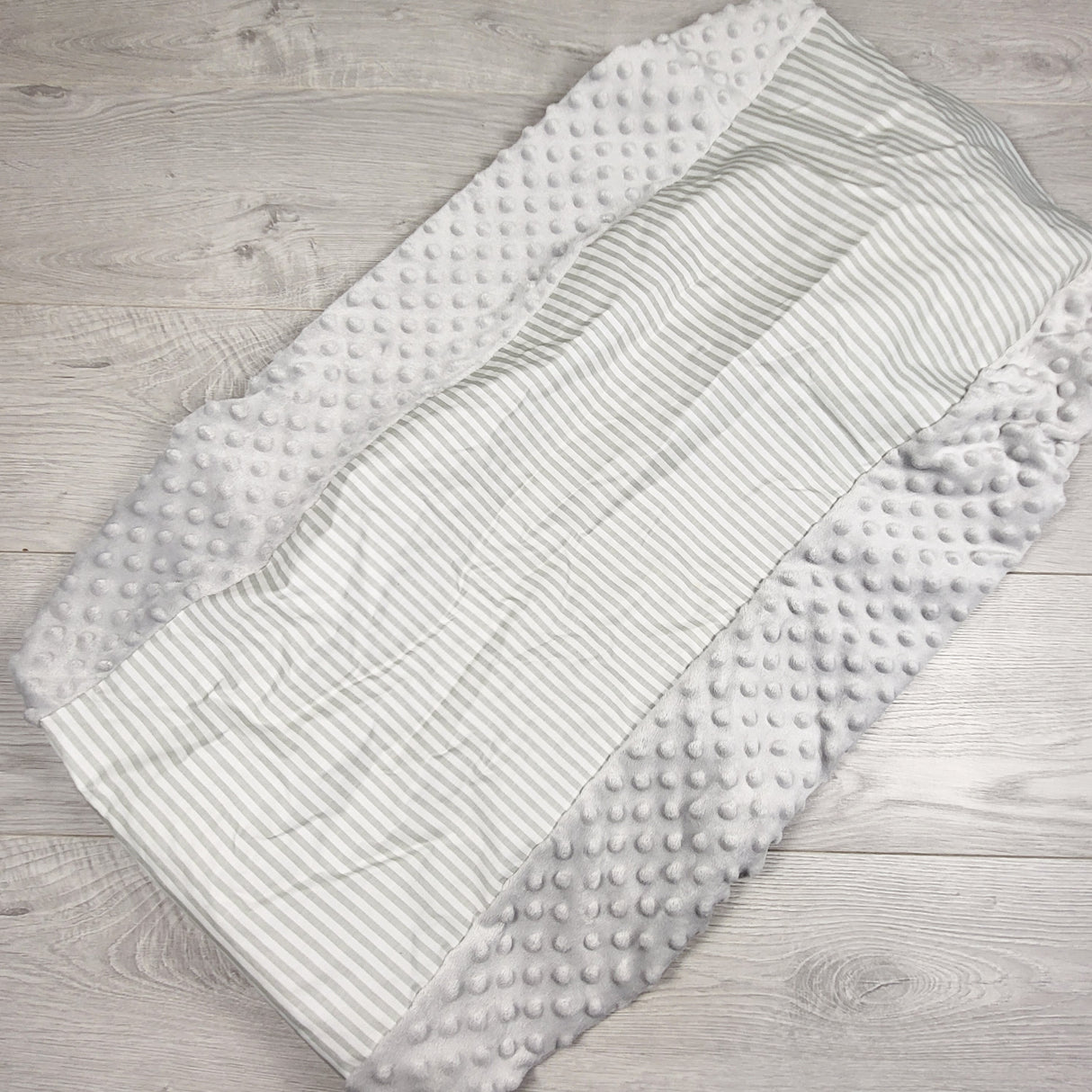 Plush minky changing pad cover