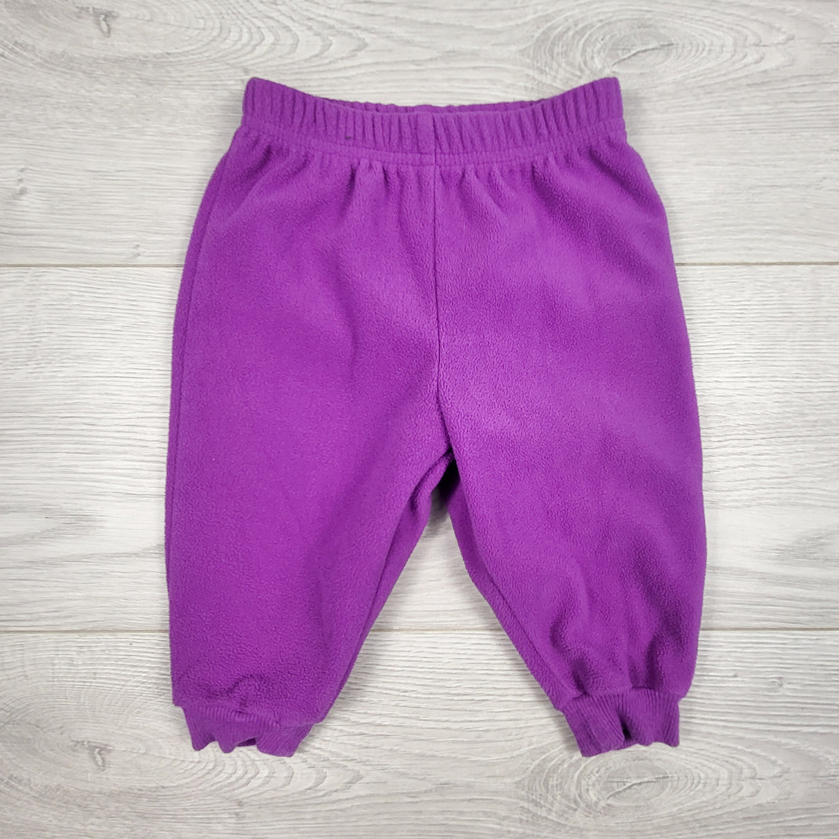 George purple fleece pants. Size 3-6 months