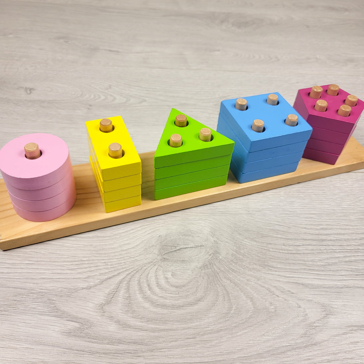 Goki Colours & Shapes Sorting Toy (sorry, no shipping)