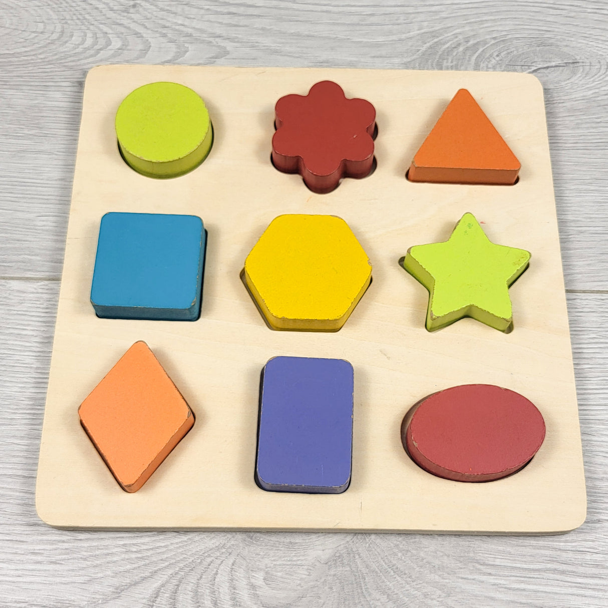 Koala Dream Wooden Colours and Shapes Puzzle (sorry, no shipping)
