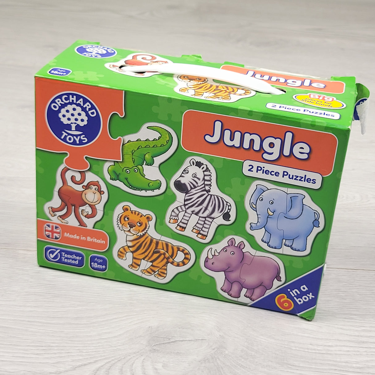 Orchard Toys Jungle 2-Piece Puzzles Set