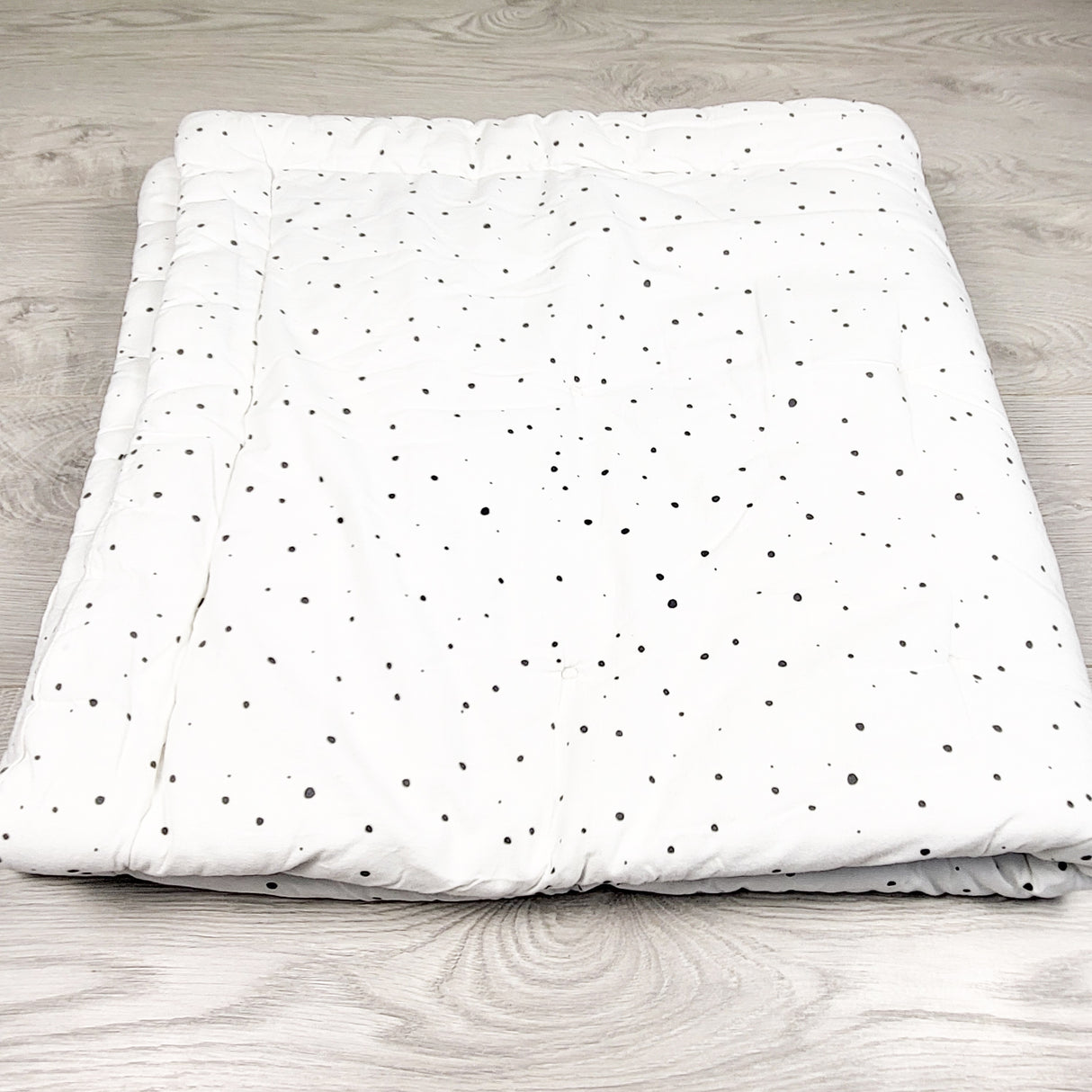 H and M Home white polka dot crib blanket (sorry, no shipping)