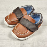 Carters brown slip-on boat shoes. Size 4.5 (infant)