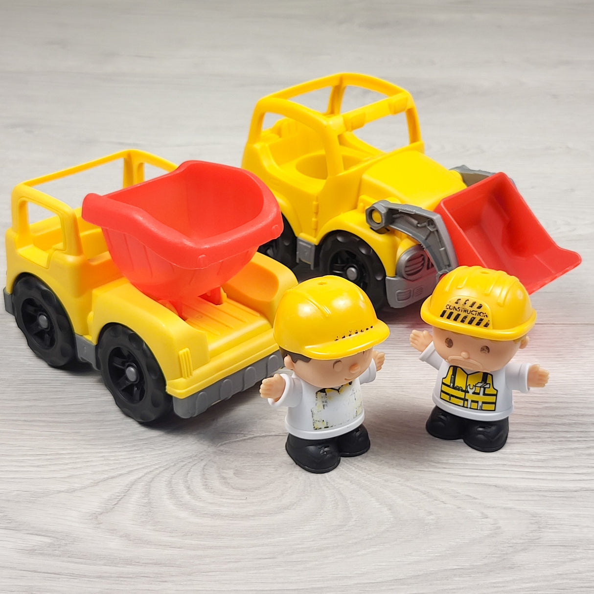 Fisher-Price Little People Construction Vehicles and Figures