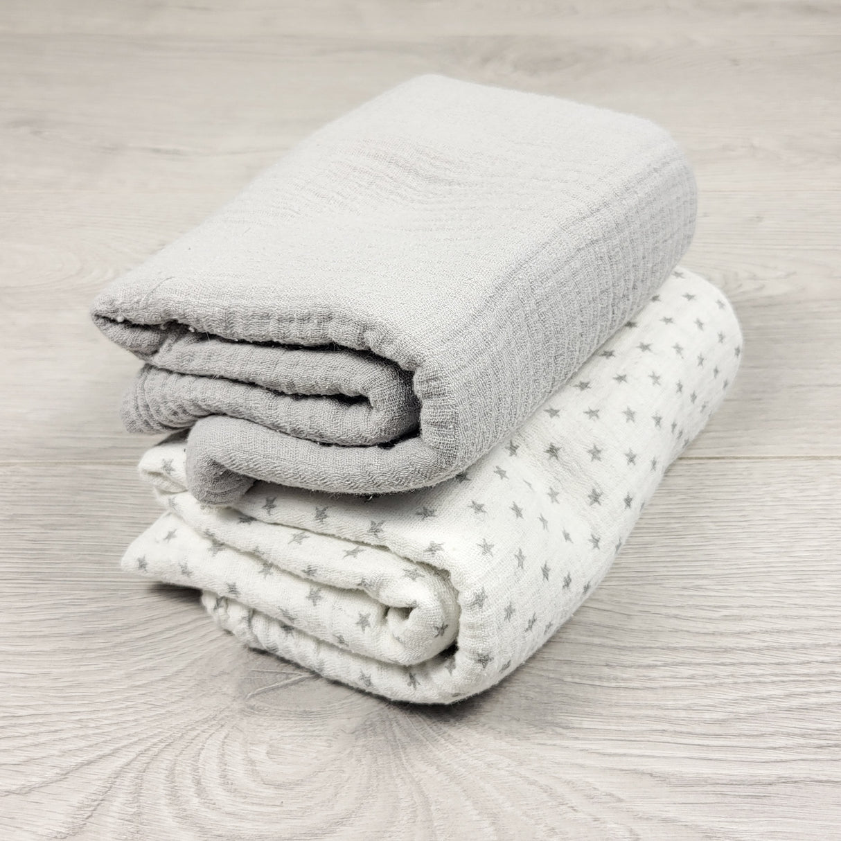 Cottonaire 2pc muslin swaddle blankets
