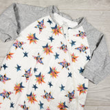 Nest Designs Raglan Long Sleeve Sleep Bag with stars. Size 80 (6-18 months)