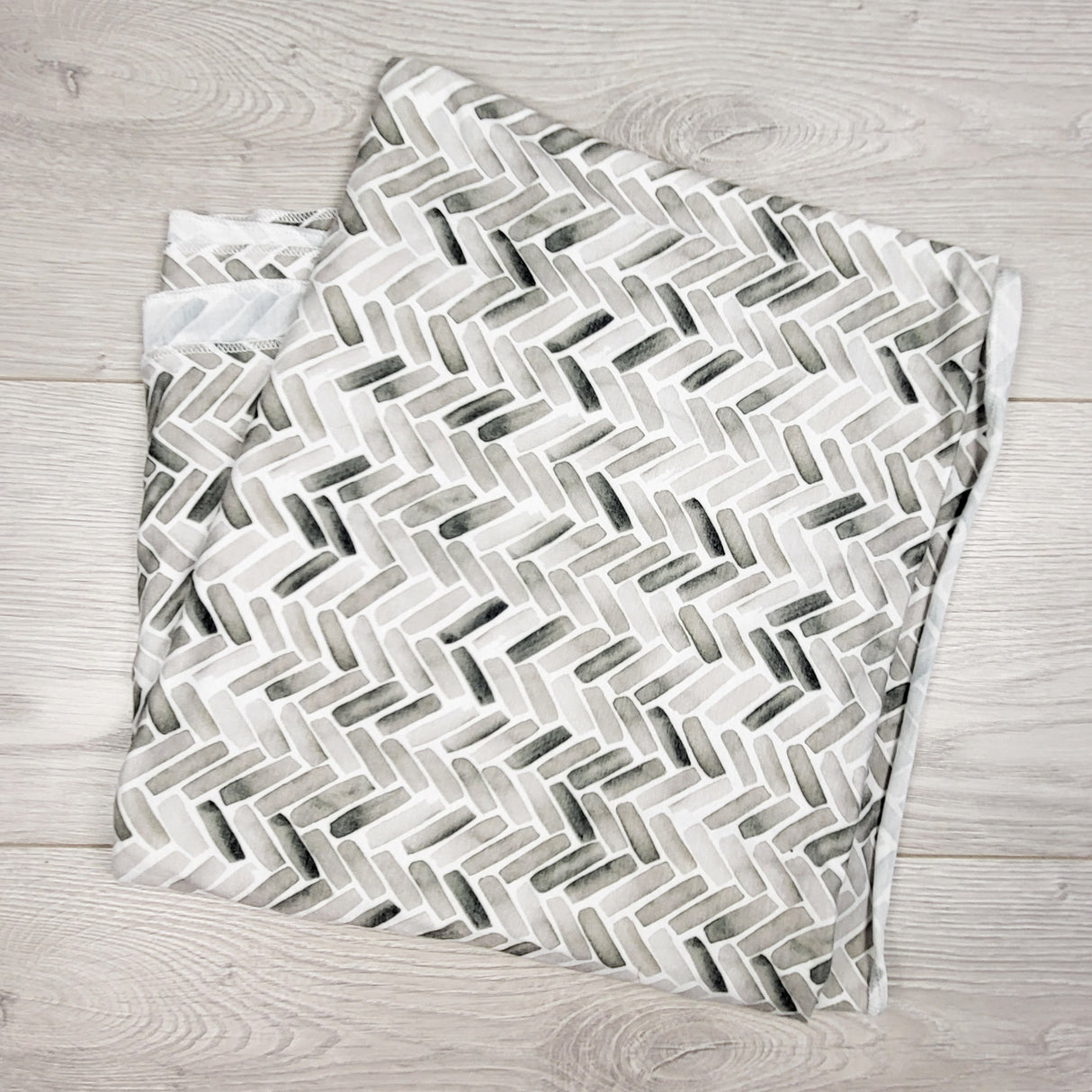 Copper Pearl "Alta" print large swaddle blanket