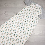 Nest Designs raglan sleepsack with bunnies + veggies. Size 12-24 months