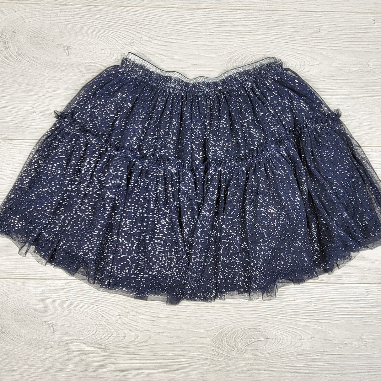 Marks and Spencer navy sparkle tulle skirt. Size 4/5T