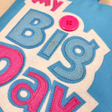 Curious Columbus "My Big Day" Fabric Activity Book / Quiet Book