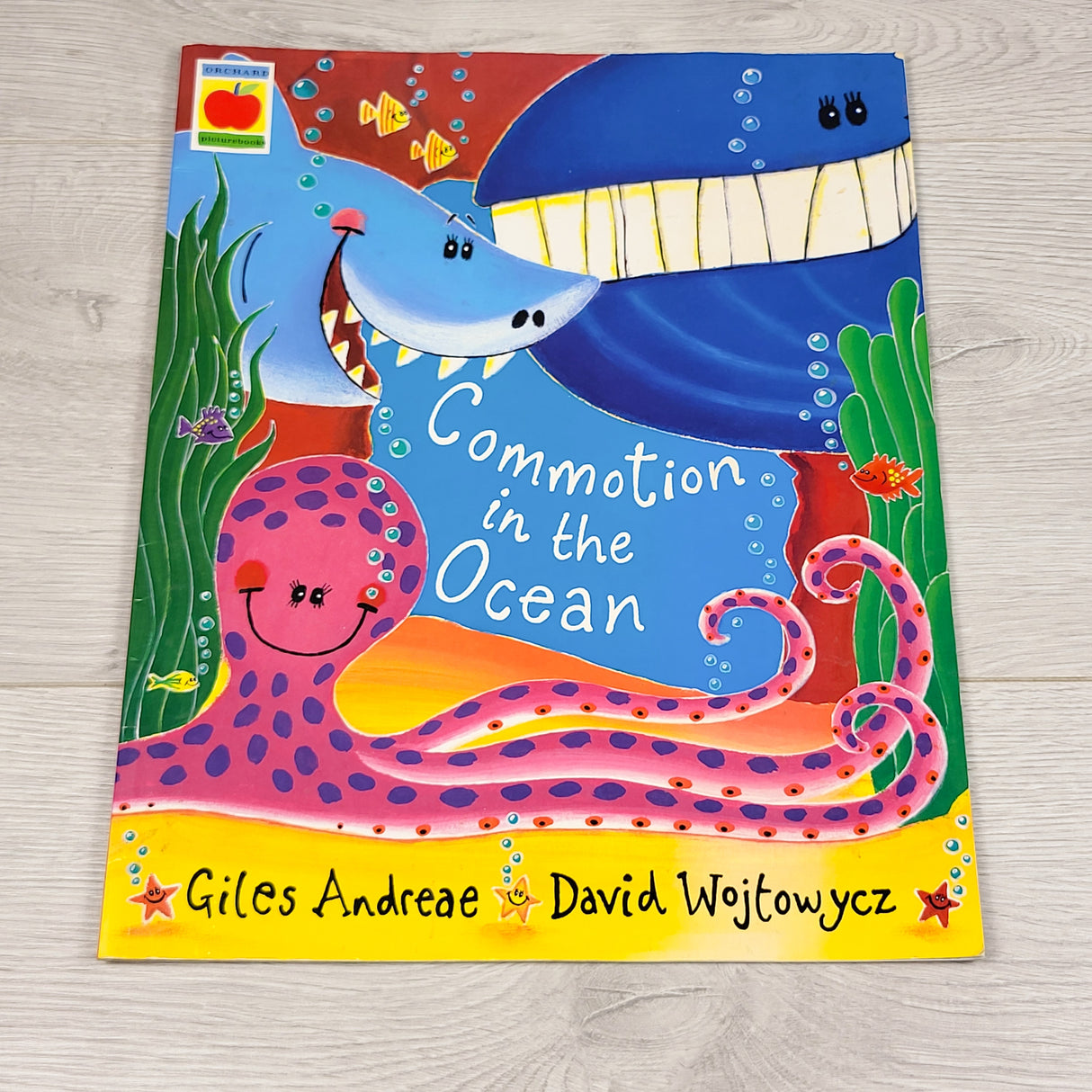 Commotion in the Ocean. Soft cover book