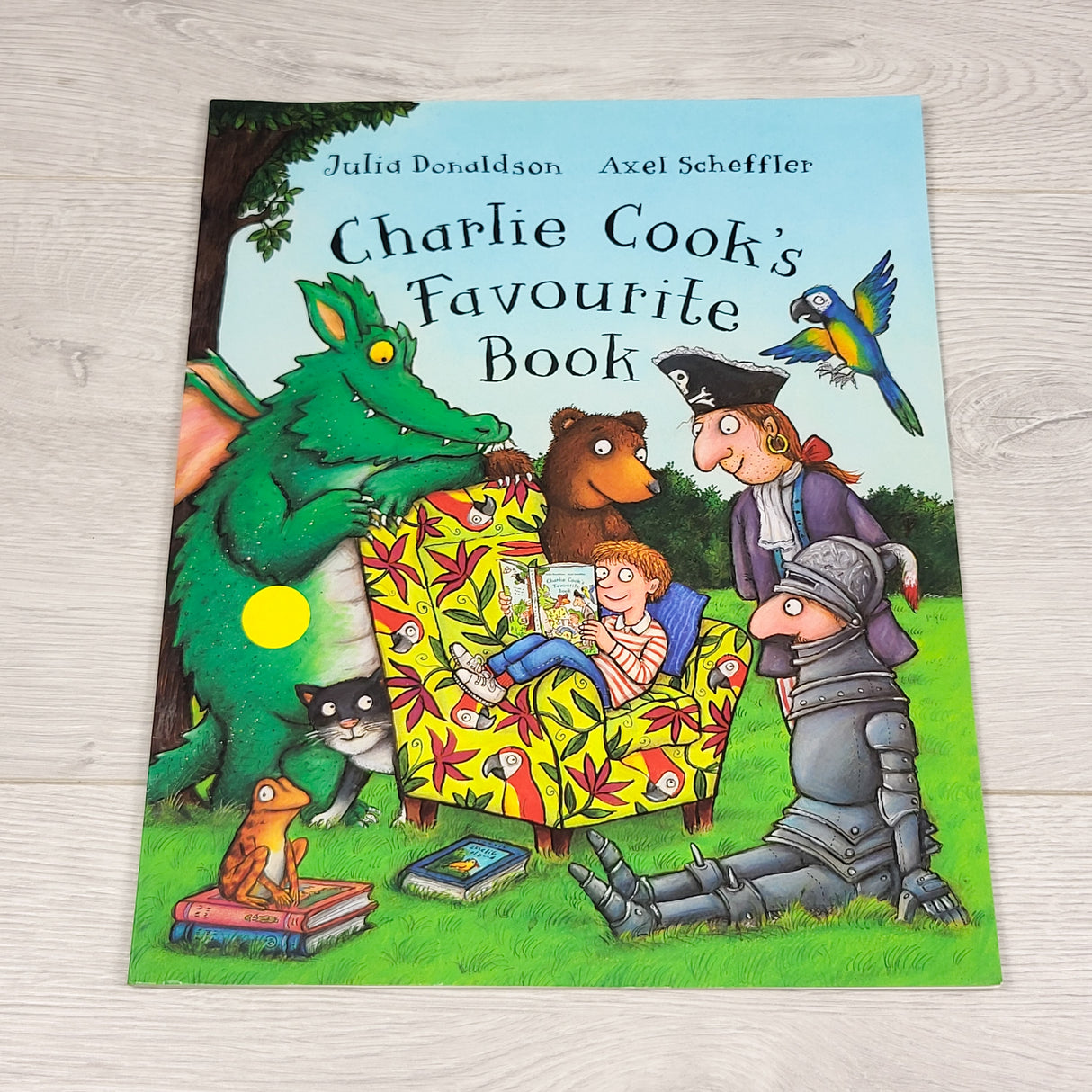 Charlie Cook's Favourite Book. Soft cover book