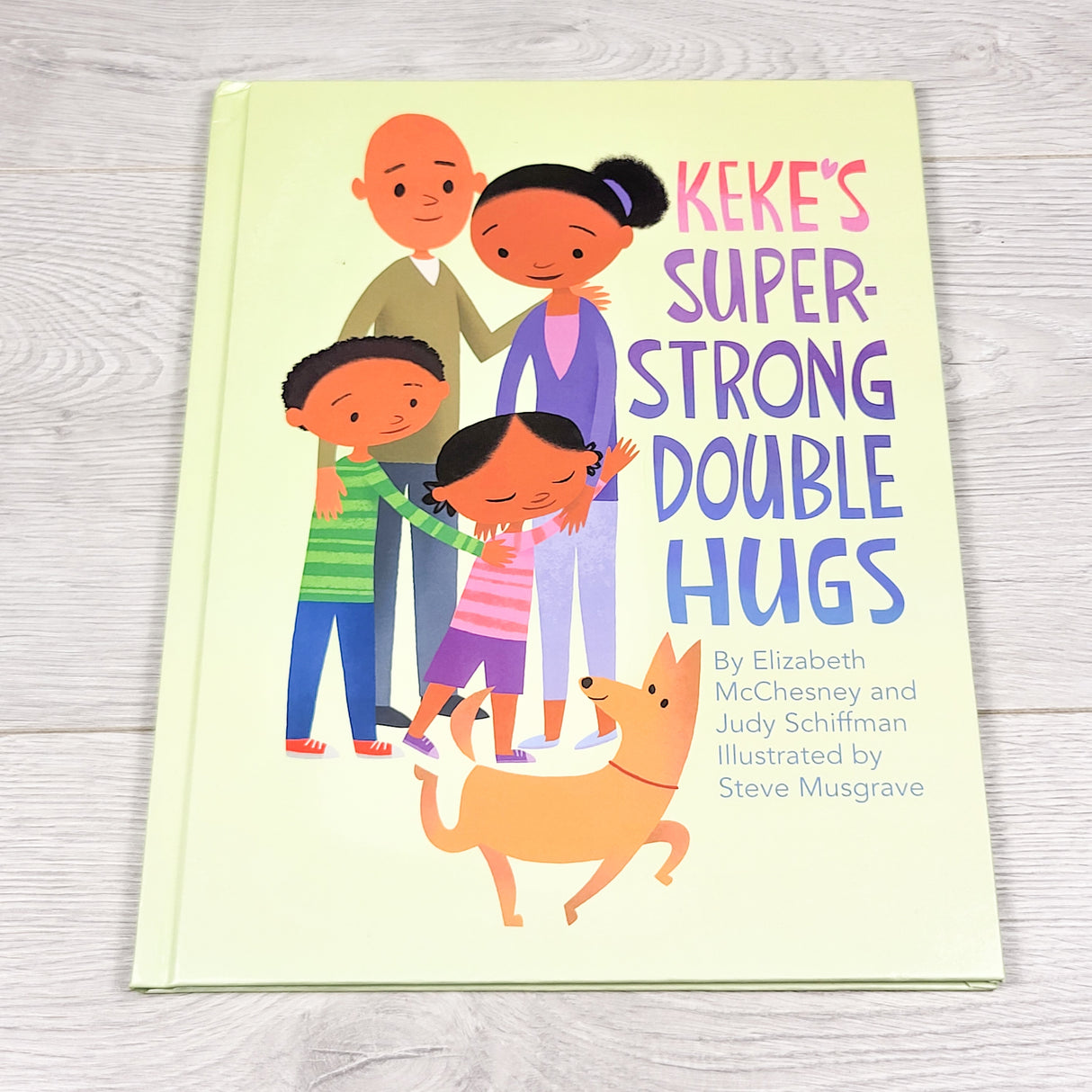 Keke's Super Strong Double Hugs. Hardcover book