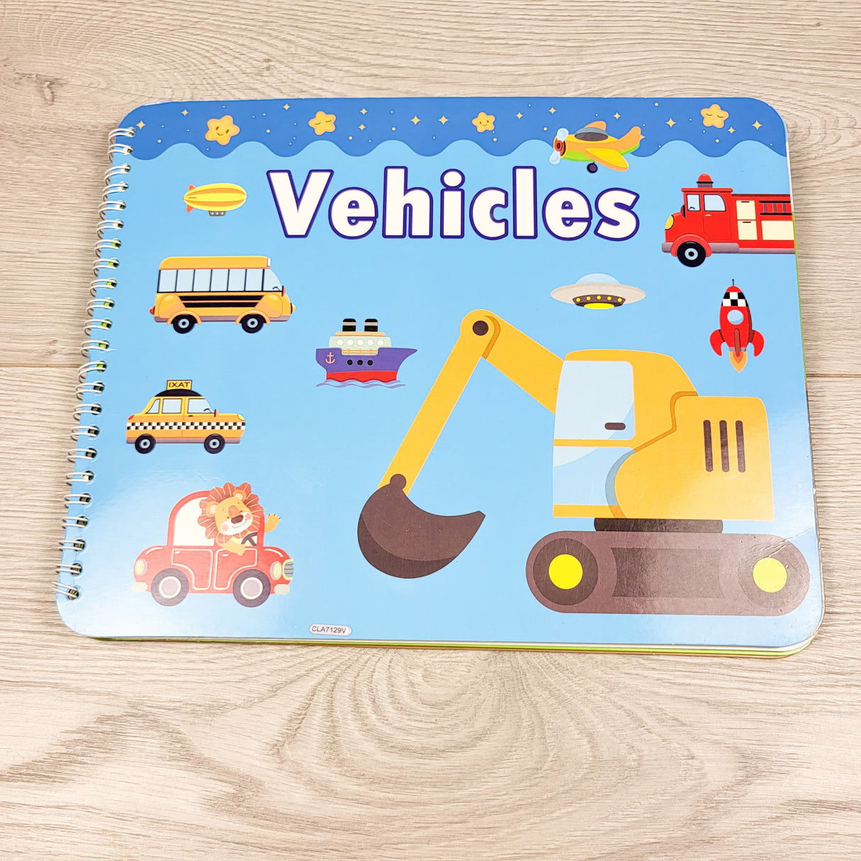 Vehicles Velcro Busy Book