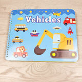 Vehicles Velcro Busy Book