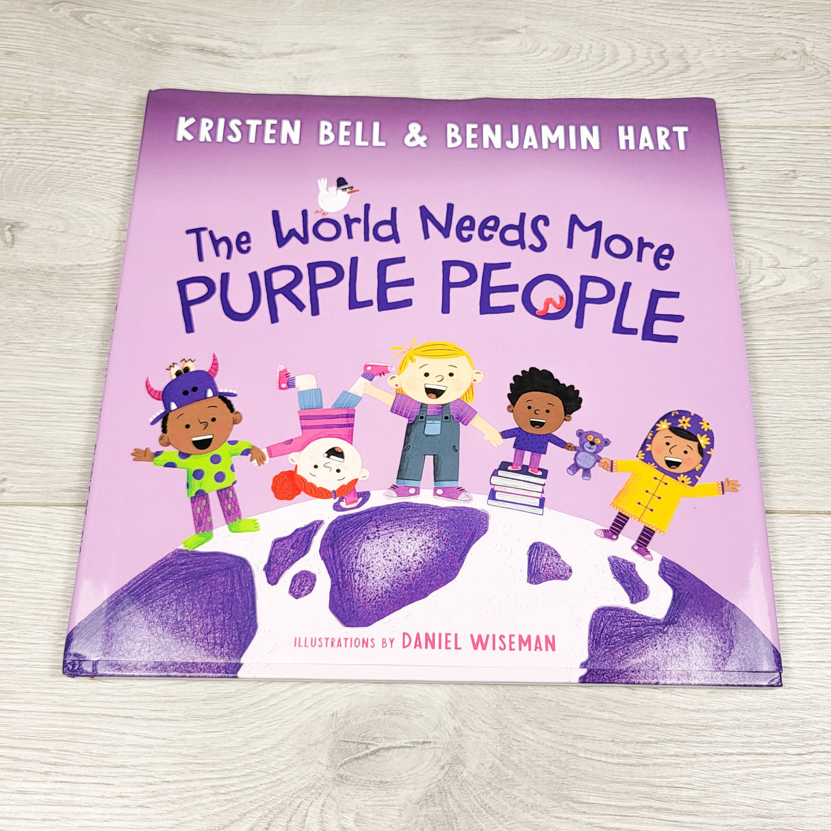 The World Needs More Purple People. Hardcover book