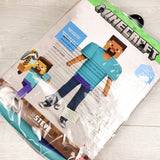 NEW - Disguise Minecraft Steve costume. Size 4-6 Years