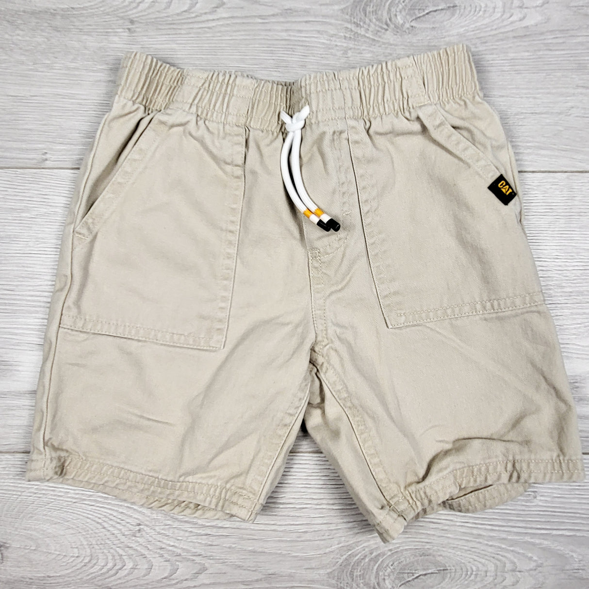 CAT khaki shorts. Size 4T
