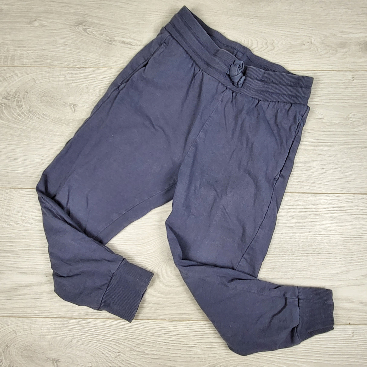 H and M blue cotton pants. Size 4/5T