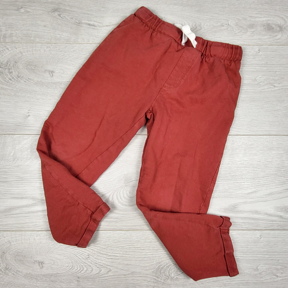 Burt's Bees brick red joggers. Size 4T