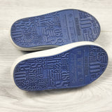 Mini Melissa navy "Street" rubber waterproof sneakers. Size 8