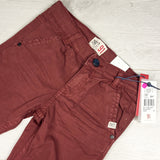 NEW - Noppies brick coloured slim fit Korbach chino pants. Size 3/4T