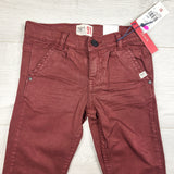 NEW - Noppies brick coloured slim fit Korbach chino pants. Size 3/4T